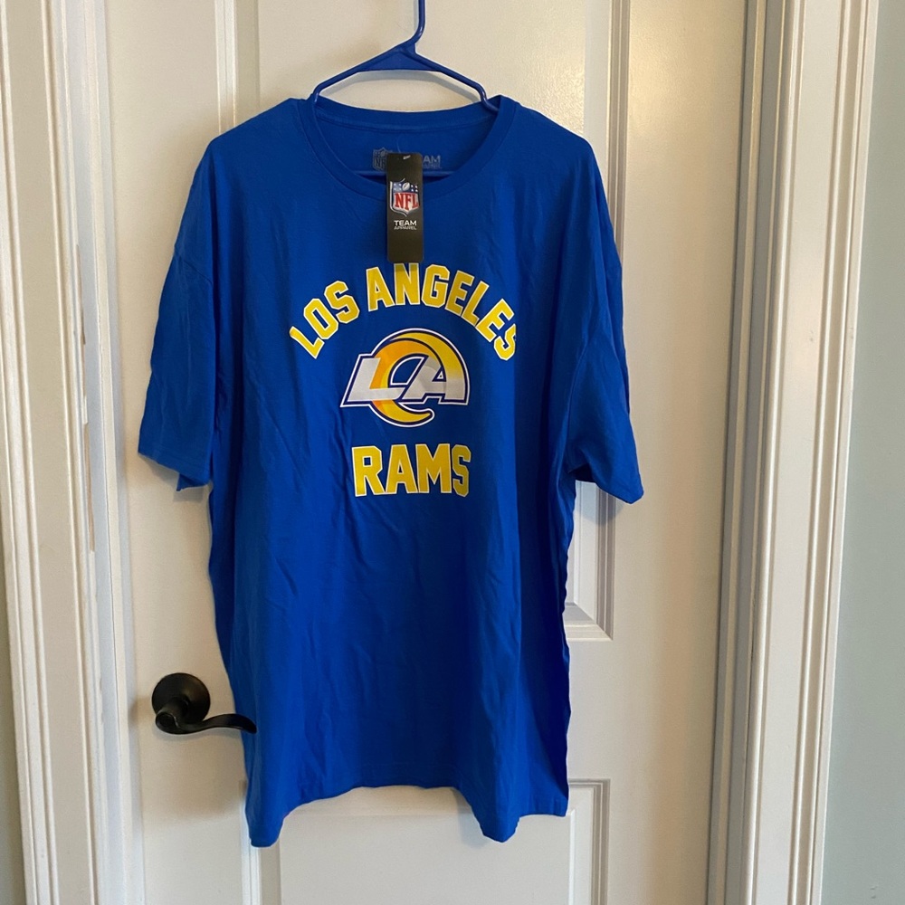 Team Apparel Los Angeles Rams Blue Tee